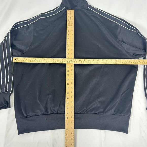 NWT Men's Large Genuine Adidas FS Track Top Black IX6713 New OG Retro - Picture 4 of 10